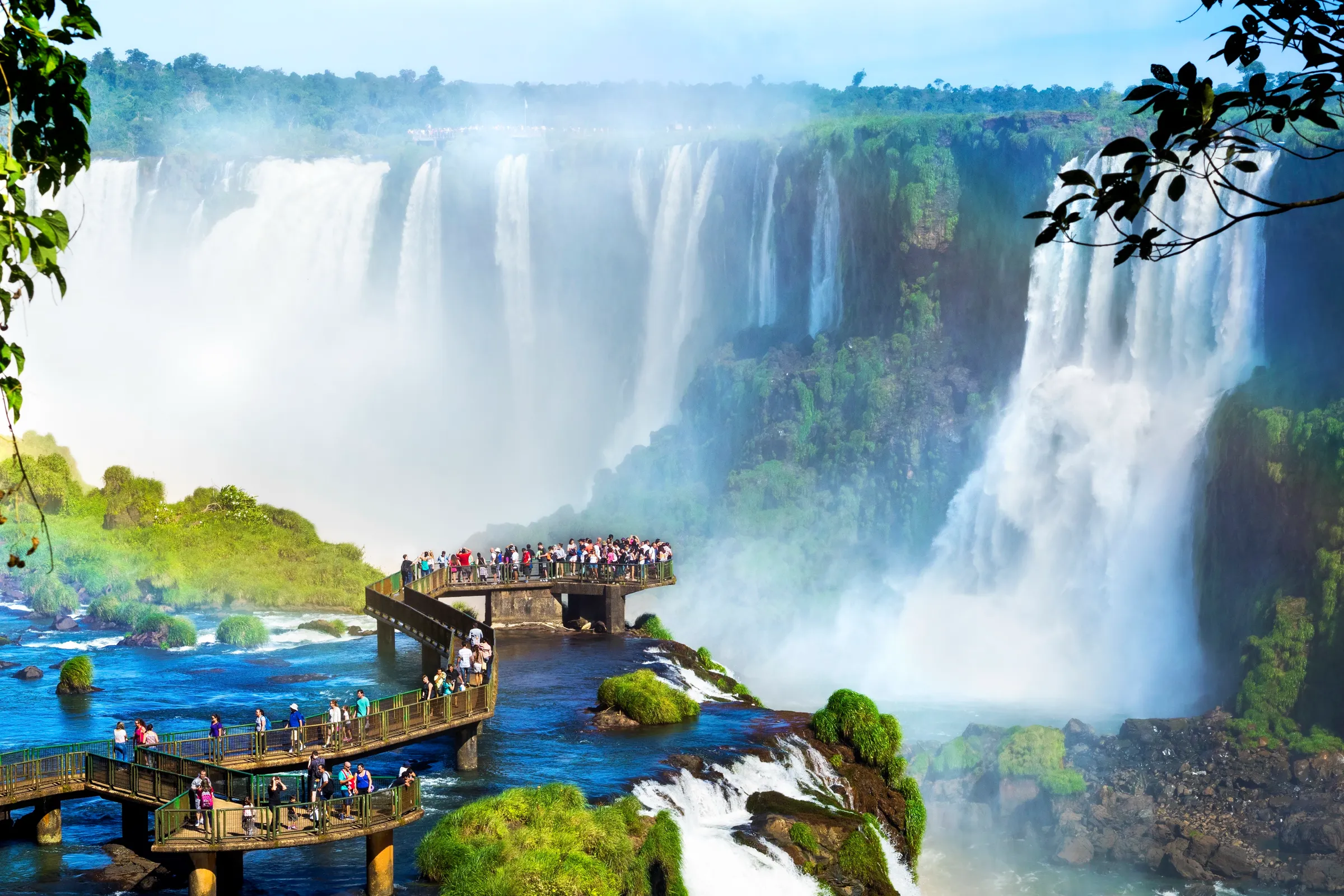 South America: Brazil and Argentina: wide landscape
